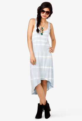 Forever 21 Tie-Dye High-Low Dress