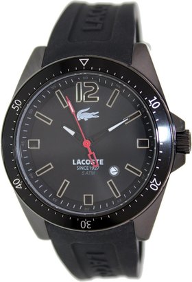 Lacoste Men's Seattle 2010662 Black Rubber Analog Quartz Watch