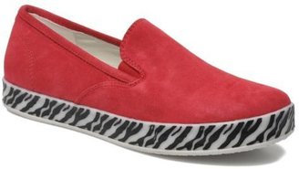Patrick Cox Women's Geox By D Modesty G Low Rise Trainers In Red - Size 5.5