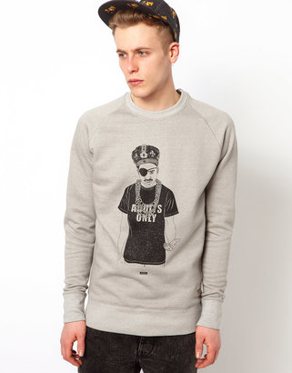 Wemoto Sweatshirt with Adults Only Graphic