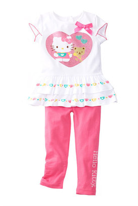 Hello Kitty Tea Party Tunic & Legging Set (Toddler Girls)