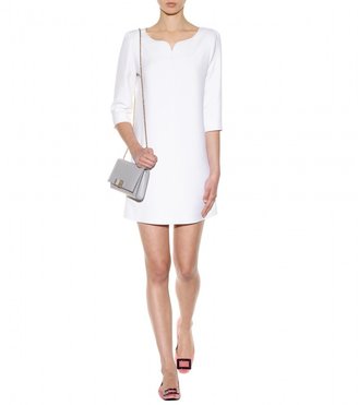 Courreges Wool-twill dress