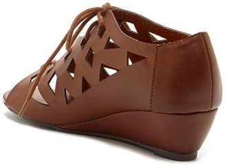 C Label Coco Cutout Wedge