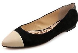 Sam Edelman Trent Womens Size 8 Black Suede Flats Shoes
