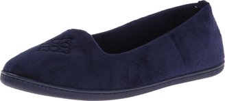 Dearfoams Plush Velour Closed-Back Women’s Slipper – Padded Microfiber Slip-Ons with a Durable Outsole - 745