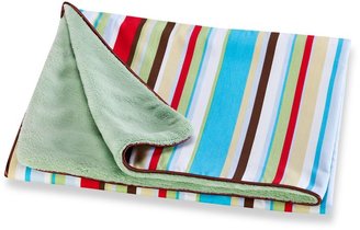 Caden Lane Classic Collection Blanket in Red Stripe