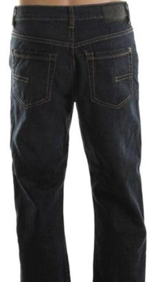 Calvin Klein Jeans NEW Denim Cotton Dark Wash Relaxed Jeans 36/30 BHFO