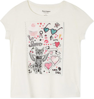 Juicy Couture Printed T-Shirt 7-14 Years - for Girls