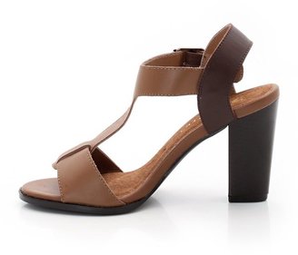 Taillissime Leather T-Bar Sandals