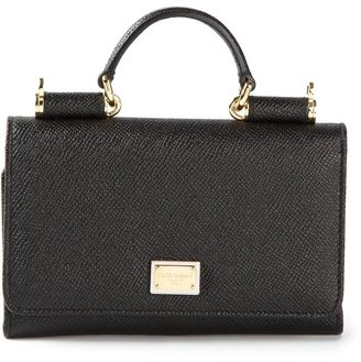 Dolce & Gabbana mini Von wallet crossbody bag - women - Calf Leather - One Size