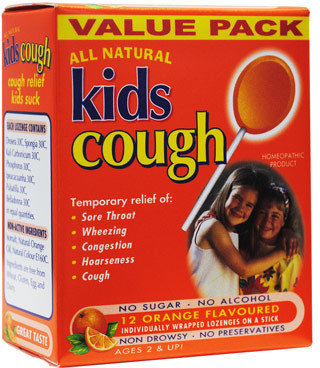 Kids Cough Orange - Value Pack 12.0 ea