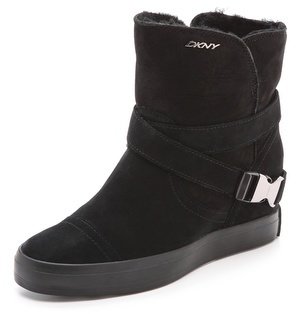 DKNY Catherine Shearling Lined Booties