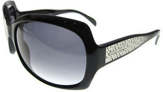 Giorgio Armani Sunglasses 846 64D JJ Black Crystal Black Grey Gradient