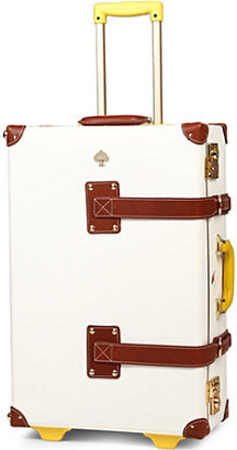 Kate Spade STEAMLINE LUGGAGE New Yorker stowaway suitcase