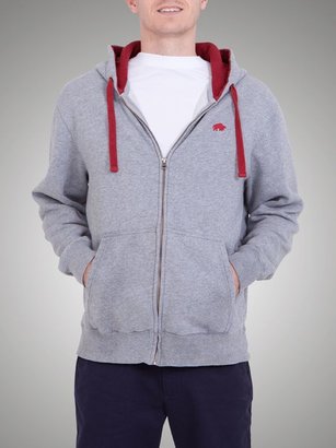 House of Fraser Men's Raging Bull Big and tall signature hoody marl grey