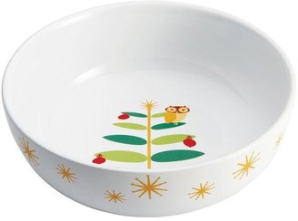 Rachael Ray Holiday Hoot 10 in. Serving Bowl