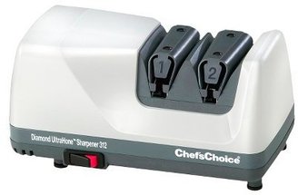 Chef's Choice 2-Stage Diamond Ultrahone Knife Sharpener 312 - White