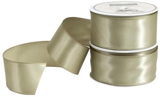 The Gift Wrap Company Elegant Wide Wired Satin Gift Ribbon