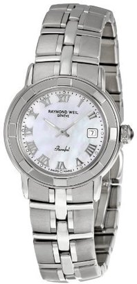 Raymond Weil Women's 9441-ST-00908 Parsifal Mother-Of-Pearl Dial Watch