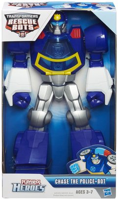 Transformers Playskool Rescue Bots Chase the Police-Bot Figure