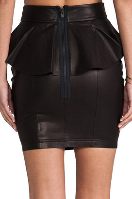 Torn By Ronny Kobo Gigi Leather Skirt