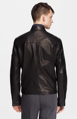 John Varvatos Collection Lambskin Leather Jacket