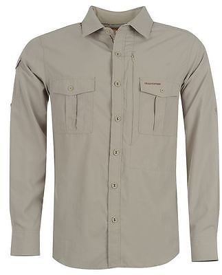 Craghoppers Mens Clothing Long Sleeve Short Sleeve Button Up NosiLife Shirt