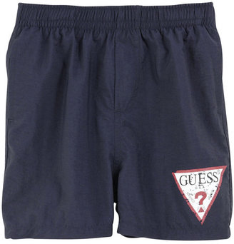 GUESS Navy blue swim shorts