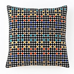 Shiraleah Aztec Embroidered Square Decorative Pillow, 20 x 20