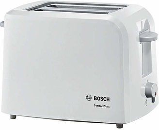 Bosch TAT3A011GB Village 2 Slice Toaster - White