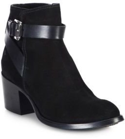 CNC Costume National Suede Ankle Boots