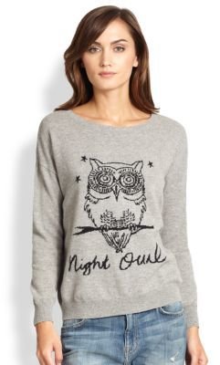 Joie Eloisa Wool & Cashmere Owl Sweater