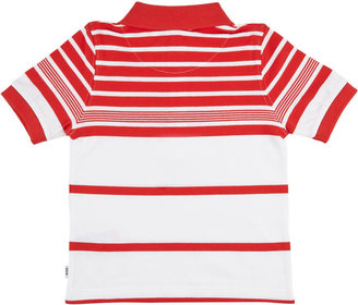 HUGO BOSS Mixed-Stripe Polo Shirt