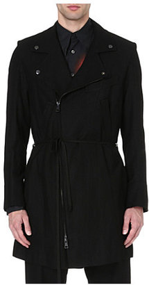 Ann Demeulemeester Biker wool-blend coat - for Men