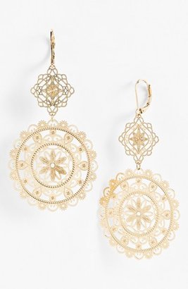 Nordstrom 'Delicate Lace' Double Drop Earrings