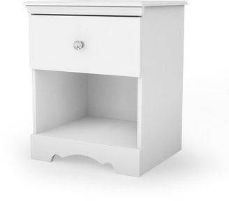 South Shore Furniture South Shore Furniture, Crystal Collection, Night Table, Pure White