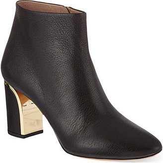 Chloe Gold insert ankle boots