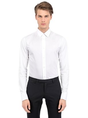Christian Dior Cotton Poplin Shirt With Cufflinks