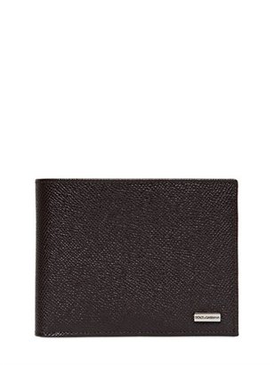 Dolce & Gabbana Dauphine Leather Classic Wallet