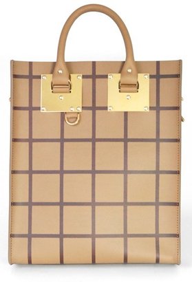 Sophie Hulme Colorblock Leather Tote