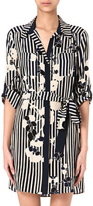 Diane von Furstenberg Polly floral shirt dress