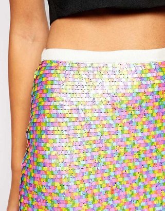 Greylin Charlie Sequins Skirt