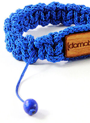 Domo Beads Paracord Braided Bracelet | Royal Blue