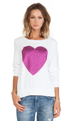 Wildfox Couture x REVOLVE Sparkle Heart Sweater