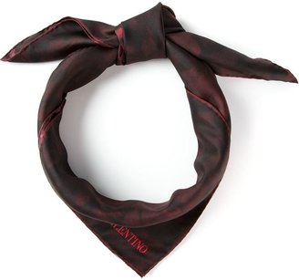 Valentino Garavani 14092 Valentino Garavani rose scarf