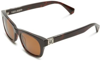 King Baby Studio Sunglasses Tortoise Agent E18-0007 Polarized Wayfarer Sunglasses
