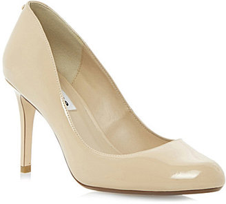 Dune Allie back-stud patent-leather courts