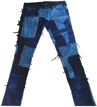 Isabel Marant Blue Cotton Jeans