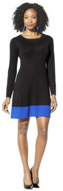 Ultrasoft Mossimo® Women's Colorblock Sweater Dress - Assorted Colors