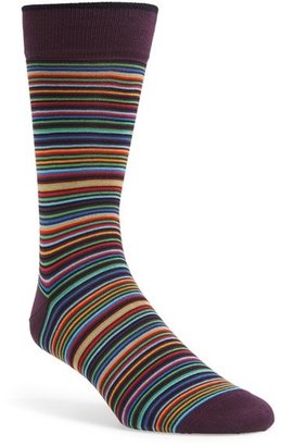 Bugatchi Small Stripe Socks